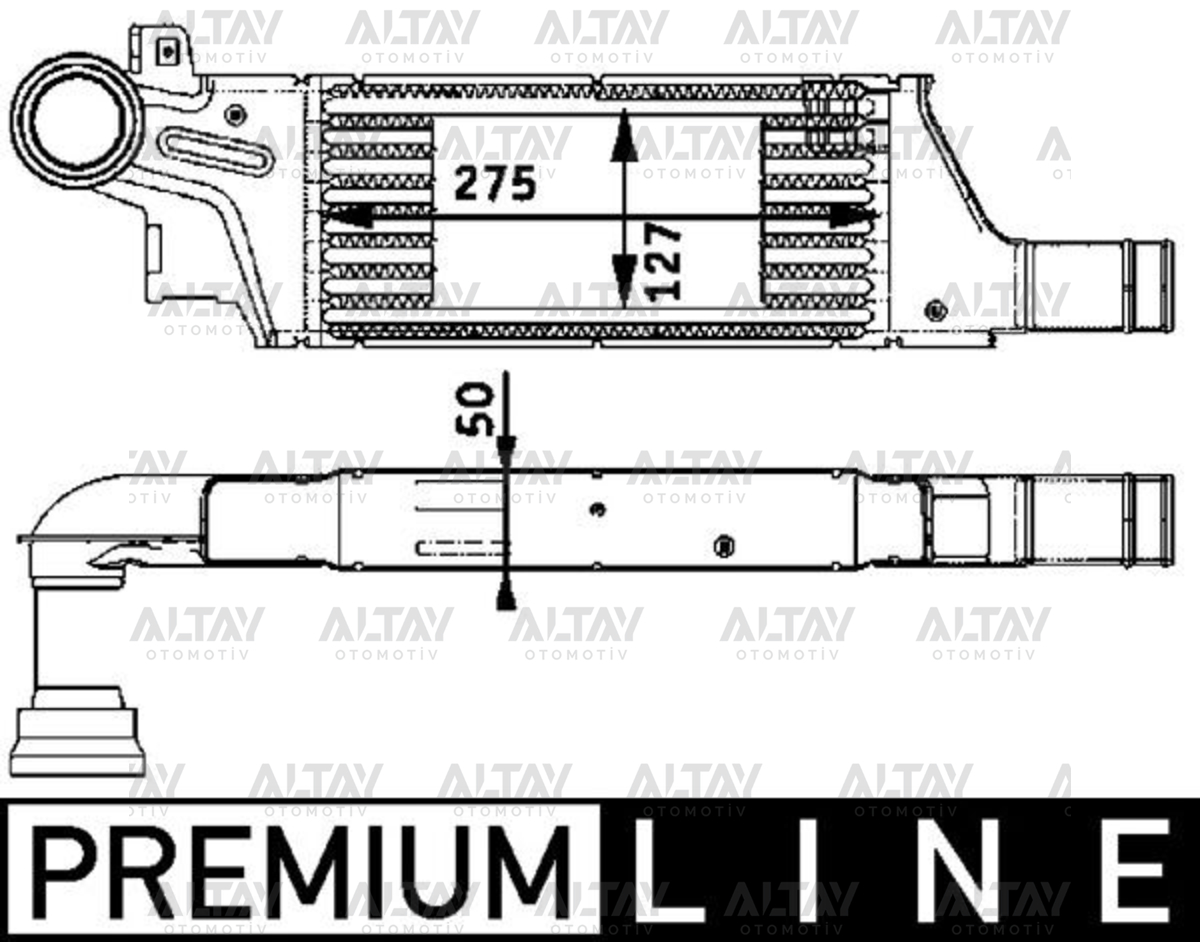 Opel Combo Intercooler OEM 1300410